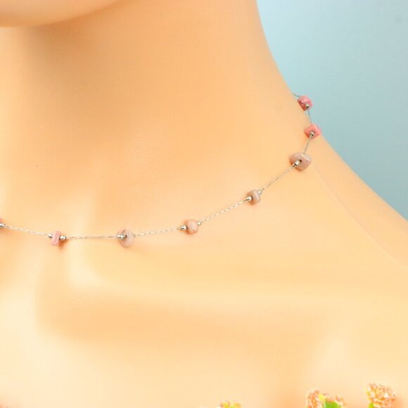 Delicate & Contemporary Necklace Chain, A Lovely Choice for Women, EVCH1021 - Picture 7 of 15